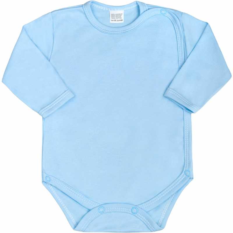 Kojenecké body celorozepínací New Baby Classic modré, 62