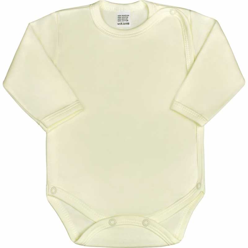 Kojenecké body celorozepínací New Baby Classic béžové, 62