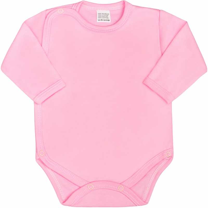 Kojenecké body celorozepínací New Baby Classic růžové, 62