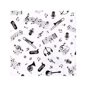 Dojčenské bavlnené dupačky New Baby Music, 74