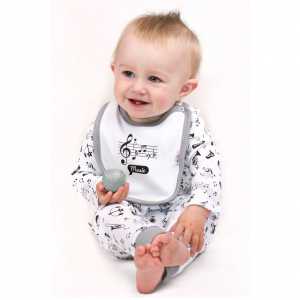 Dojčenské bavlnené polodupačky New Baby Music, 74