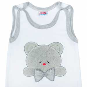 Luxusné dojčenské dupačky New Baby Honey Bear s 3D aplikáciou, 68