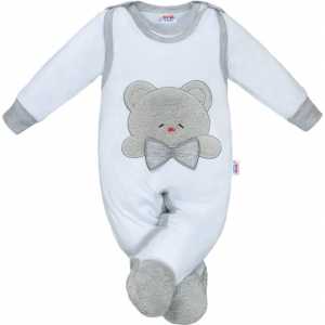 Luxusní kojenecké dupačky New Baby Honey Bear s 3D aplikací, 74