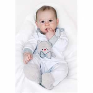 Luxusné dojčenské dupačky New Baby Honey Bear s 3D aplikáciou, 74