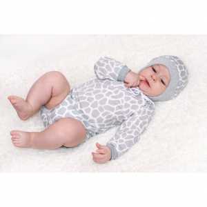 Kojenecké body celorozepínací New Baby Žirafa, 56