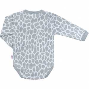Dojčenské body s dlhým rukávom New Baby Žirafa, 74