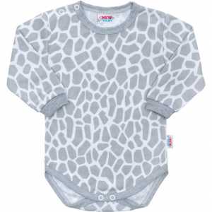 Dojčenské body s dlhým rukávom New Baby Žirafa, 80