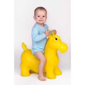 Kojenecké bavlněné body s dlouhým rukávem New Baby Pastel modré, 80