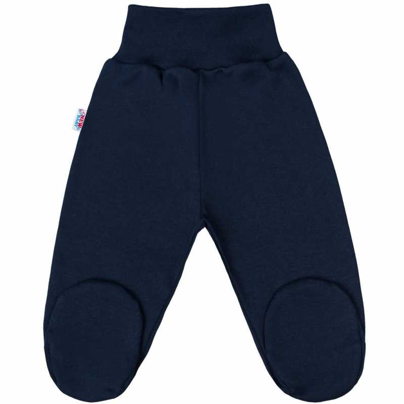 Dojčenské polodupačky New Baby Classic II tmavo modré, 50
