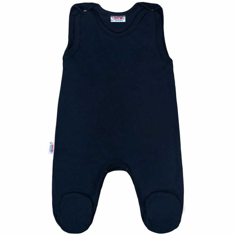 Dojčenské dupačky New Baby Classic II tmavo modré, 80