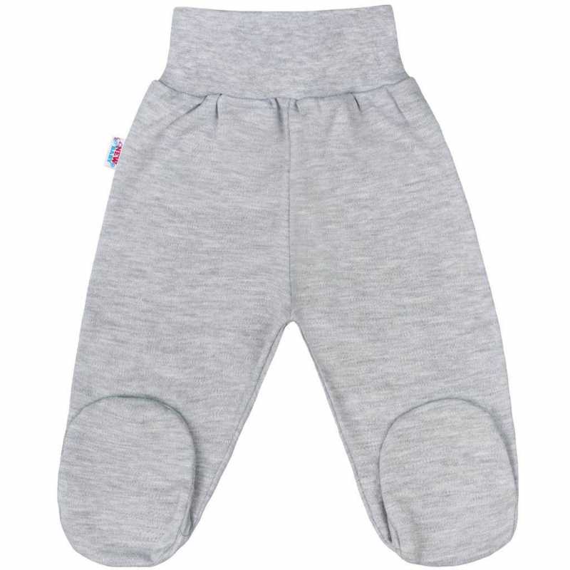 Dojčenské polodupačky New Baby Classic II sivé, 62