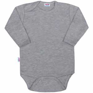 Kojenecké body New Baby Classic II šedé, 80