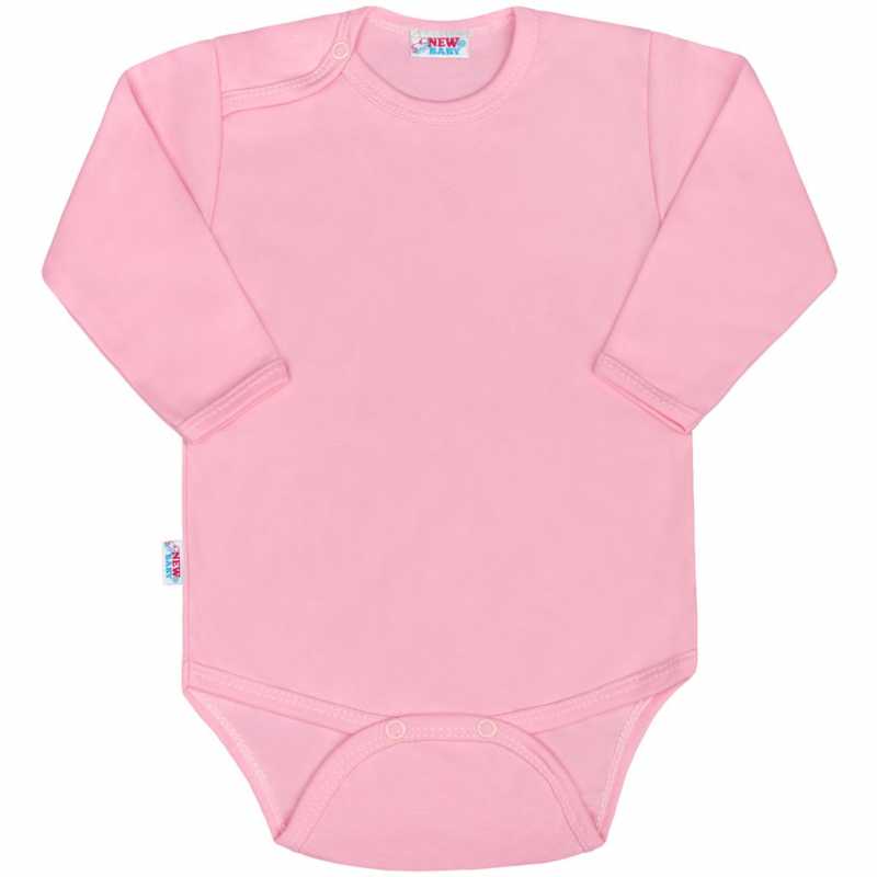 Dojčenské body New Baby Classic II ružové, 80