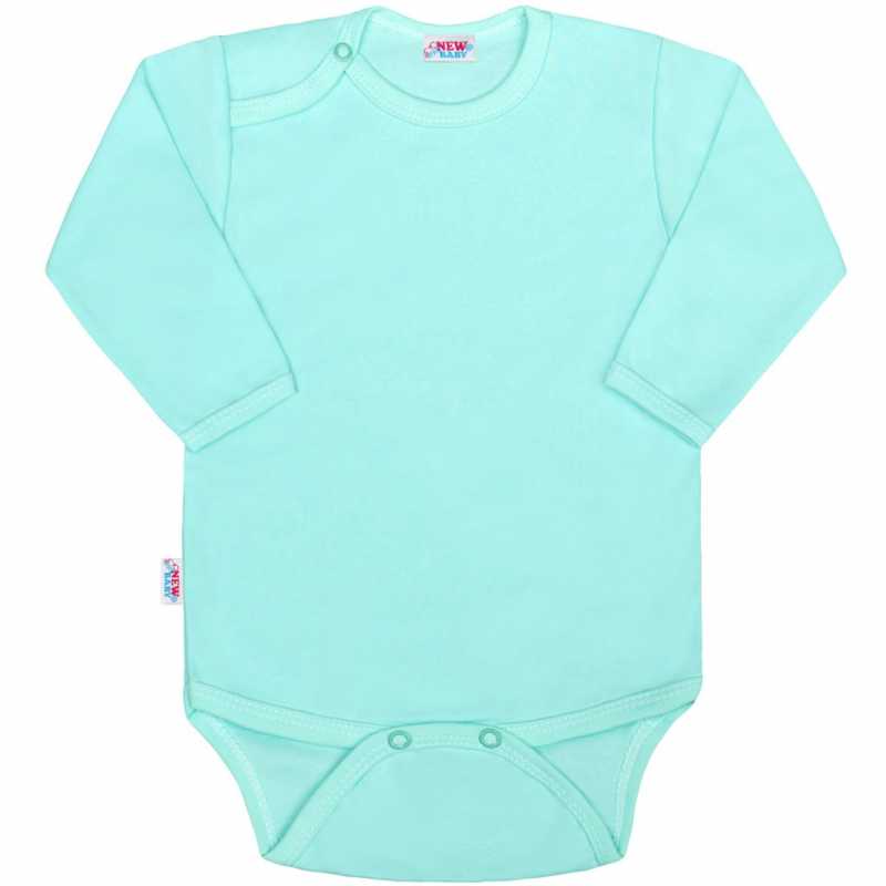 Dojčenské body New Baby Classic II mätové, 80