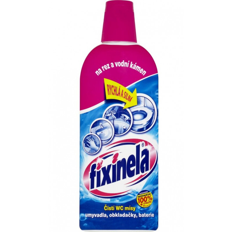 Fixinela tekutý čistič na rez a vodní kámen 500 ml