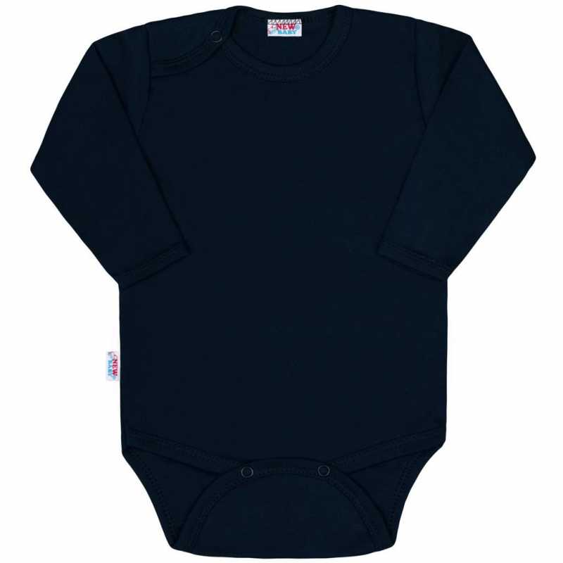 Dojčenské body New Baby Classic II tmavo modré, 86