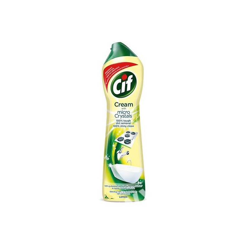 Cif Cream Lemon čistiaci tekutý piesok 500 ml