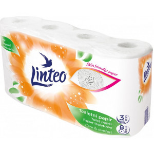Linteo 8 ks Toaletný papier...