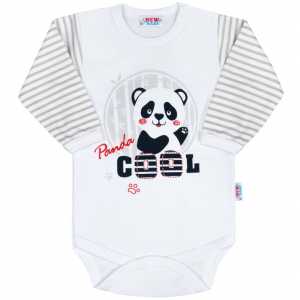 Kojenecké body s dlouhým rukávem New Baby Panda, 86
