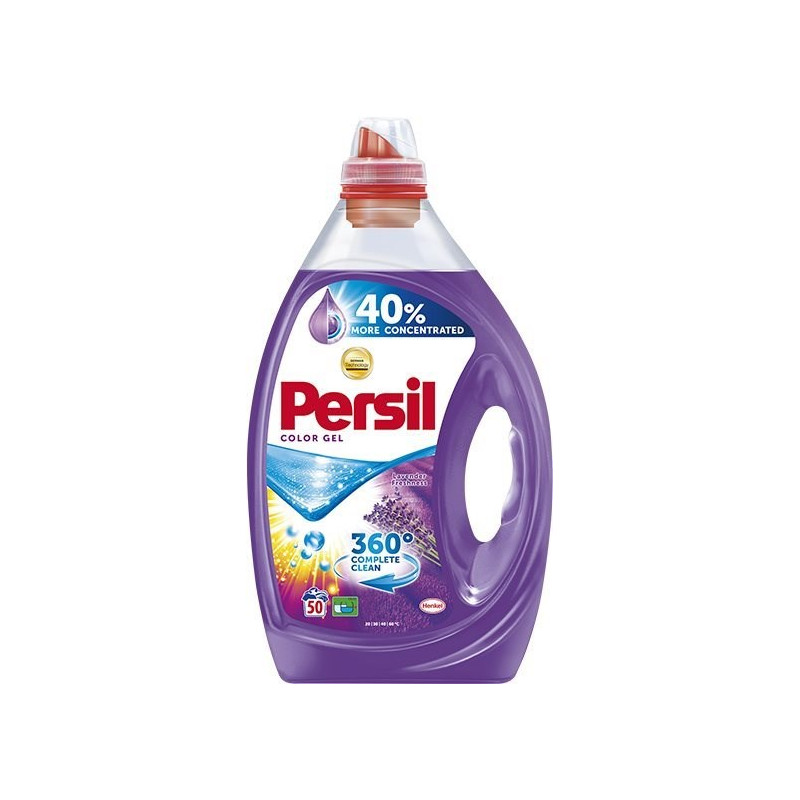 Persil Complete Clean Lavender Color, na farebné prádlo 2,50 l