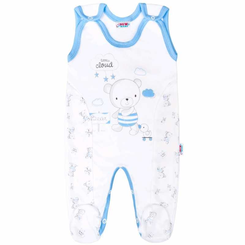 Dojčenské dupačky New Baby Bears modré, 74