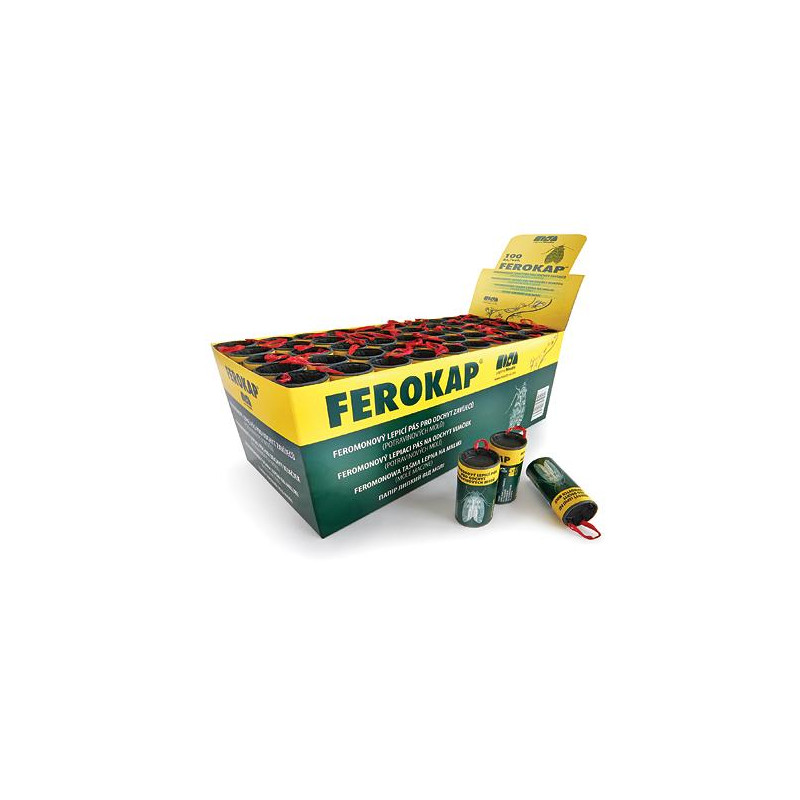 Múdry Ferokap EP 100 lepiaci pás pre odchyt potravinových molí 1 ks