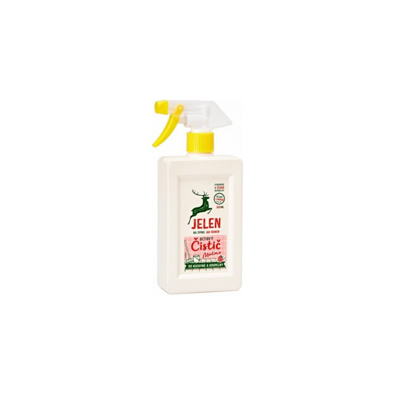 Jeleň Kuchyňa a kúpeľňa octový čistič na vodný kameň a urputnú špinu 500 ml
