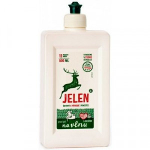 Jeleň Vlna a merino prací...
