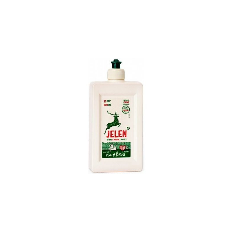 Jeleň Vlna a merino prací gél 11 PD 500 ml