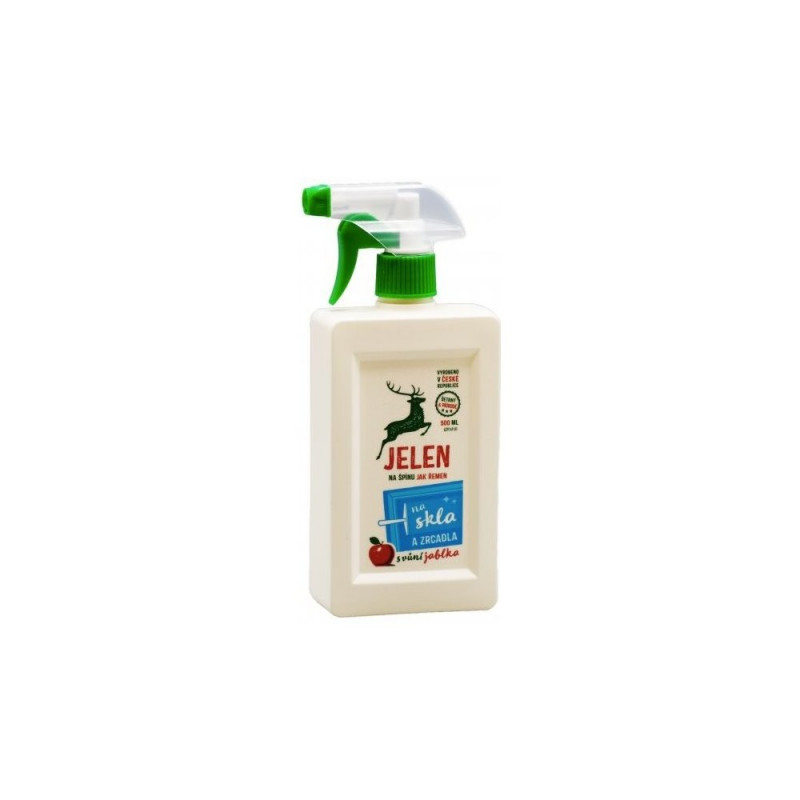 Jelen Na skla a zrcadla Jablko čistič rozprašovač 500 ml