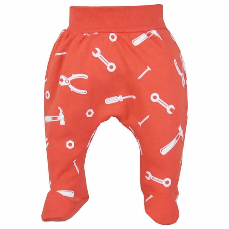 Kojenecké bavlněné polodupačky Repair dark peach, 56