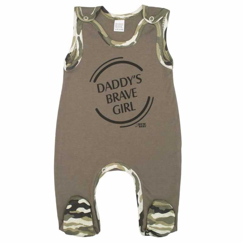 Dojčenské dupačky New Baby Army girl, 80