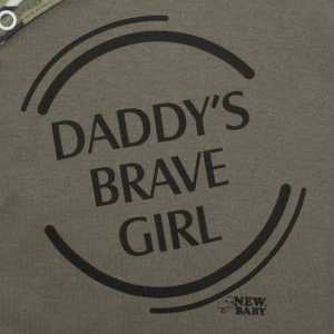 Dojčenské dupačky New Baby Army girl, 80