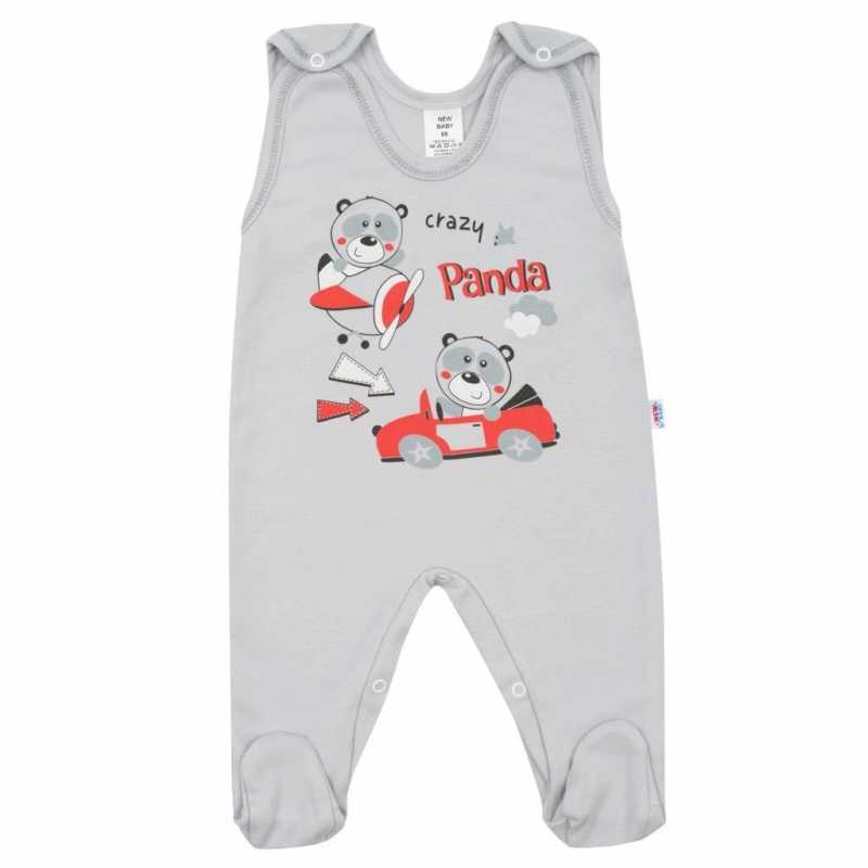 Kojenecké dupačky New Baby Crazy Panda, 86