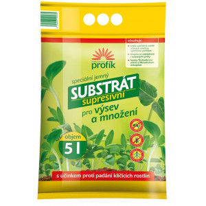 Substrát pre výsev a...