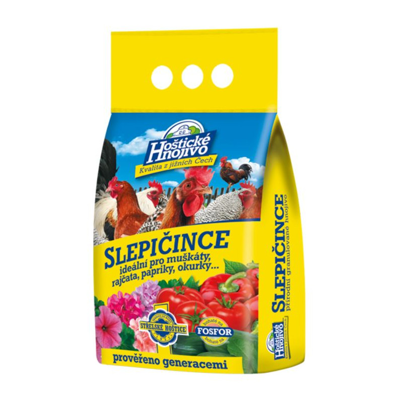 Hoštické hnojivo slepičince 2,5kg