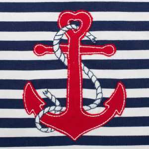 Dievčenské body s krátkym rukávom New Baby Marine, 80