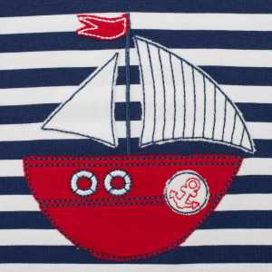 Chlapecké body s krátkým rukávem New Baby Marine, 80
