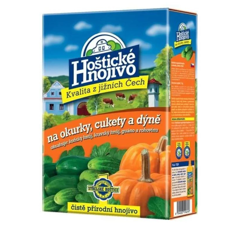 Hoštické hnojivo na uhorky, cukety a dyne 1kg
