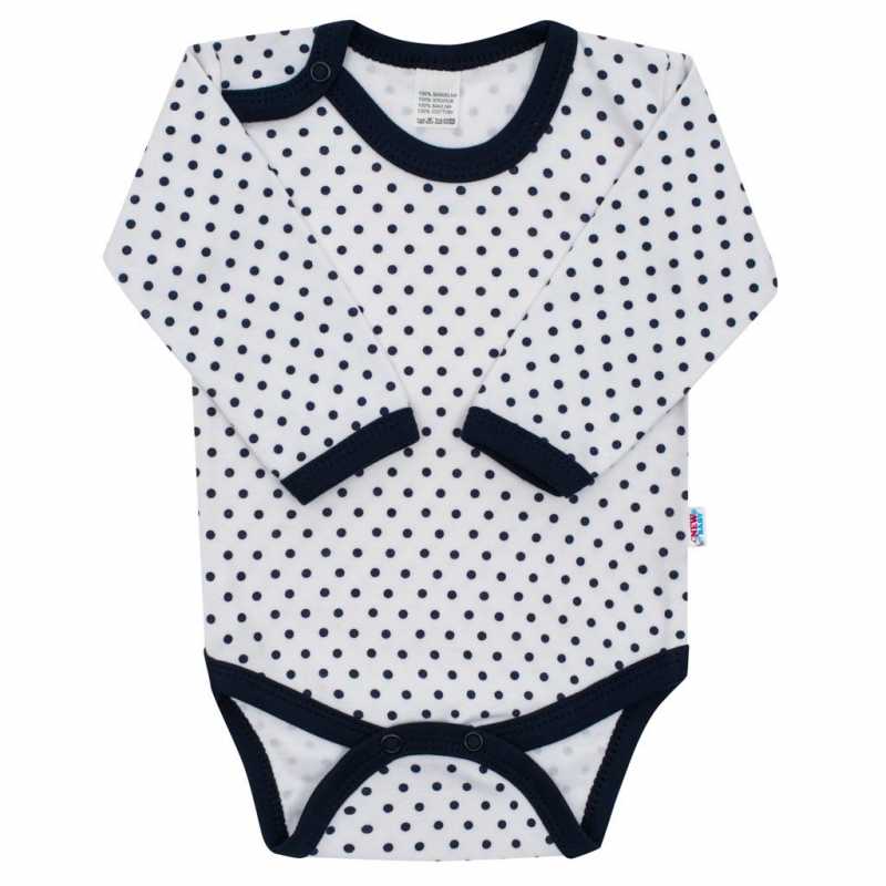 Dojčenské body New Baby Classic II bodky, 56