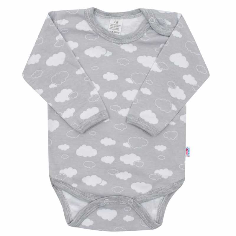 Dojčenské body New Baby Classic II obláčiky, 56