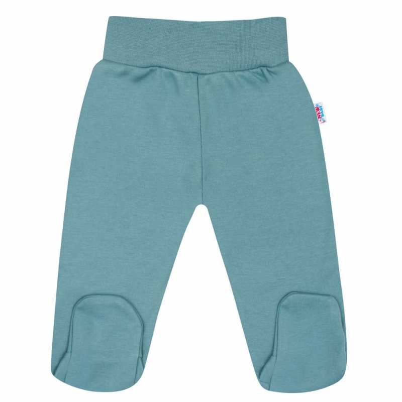 Dojčenské polodupačky New Baby Classic II blankytne modré, 50
