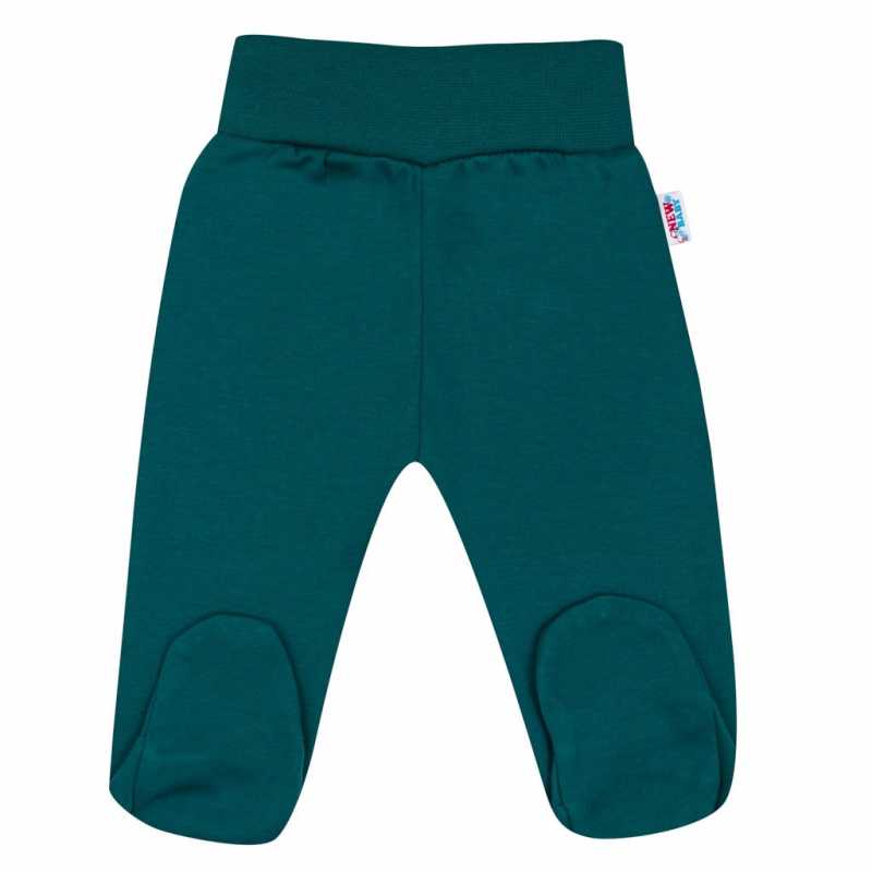 Dojčenské polodupačky New Baby Classic II petrolejové, 62