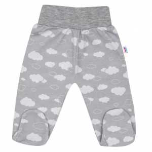 Kojenecké polodupačky New Baby Classic II obláčky, 80