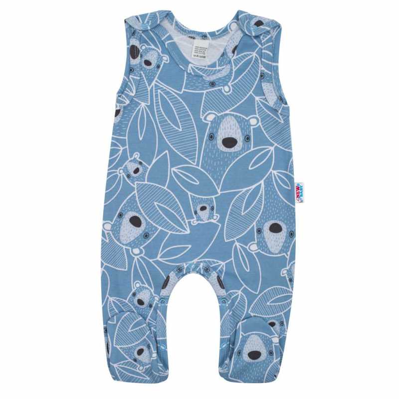 Kojenecké dupačky New Baby BuBu modré, 50