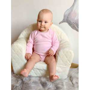 Kojenecké body New Baby Sweetie růžové, 74