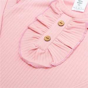 Dojčenské body New Baby Stripes ružové, 56