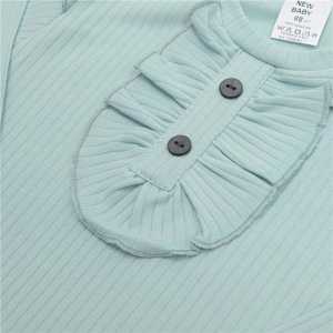 Dojčenské body New Baby Stripes ľadovo modré, 56