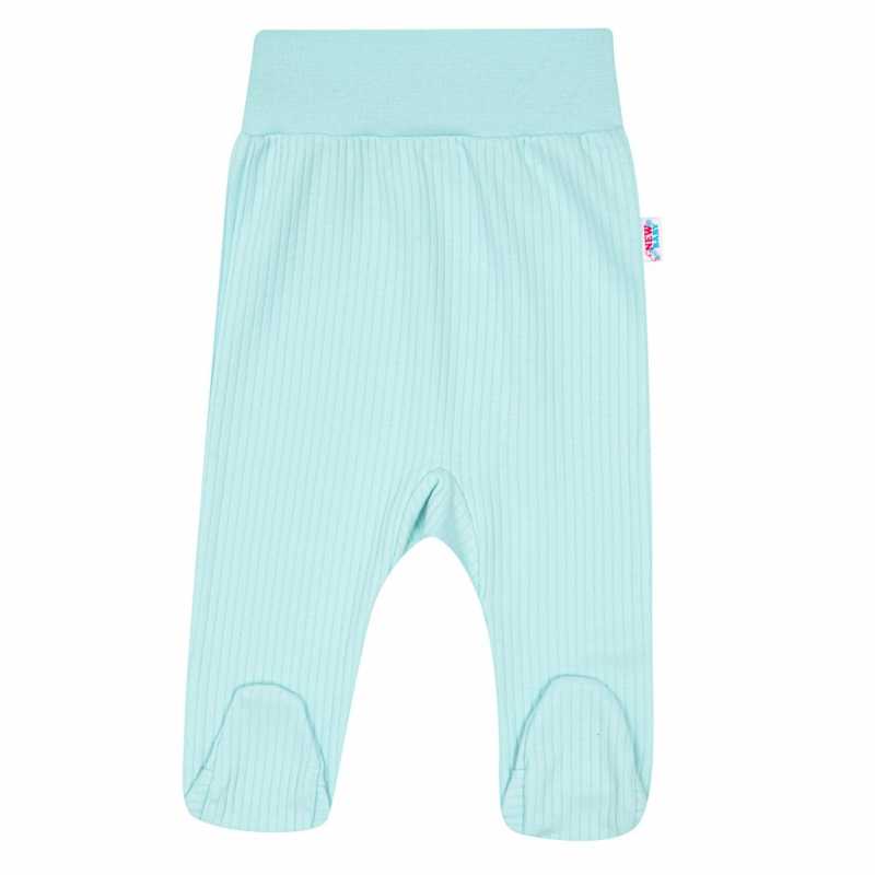 Dojčenské polodupačky New Baby Stripes ľadovo modrá, 68
