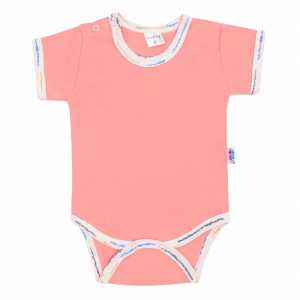 Kojenecké bavlněné body s krátkým rukávem New Baby Summertime holka, 74
